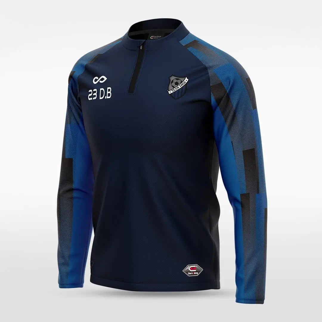 Cikers Sports Jackets Embrace Urban Forest - Customized Men's 1/4 Zip Jacket