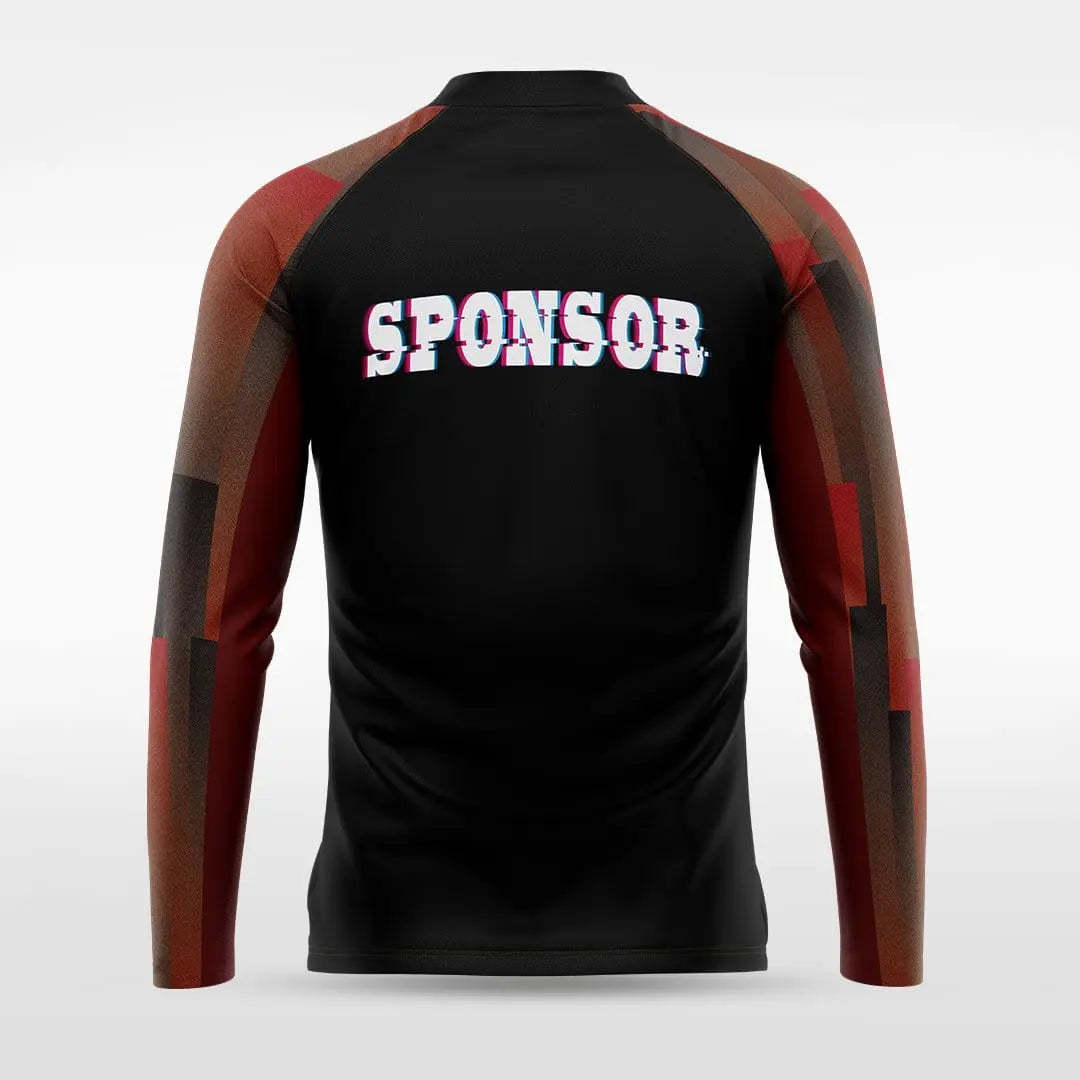 Cikers Sports Jackets Embrace Urban Forest - Customized Men's 1/4 Zip Jacket