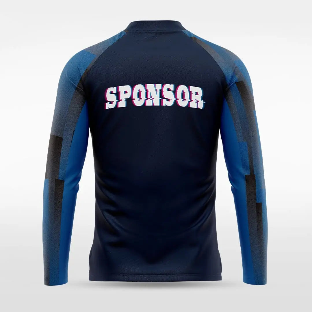 Cikers Sports Jackets Embrace Urban Forest - Customized Men's 1/4 Zip Jacket