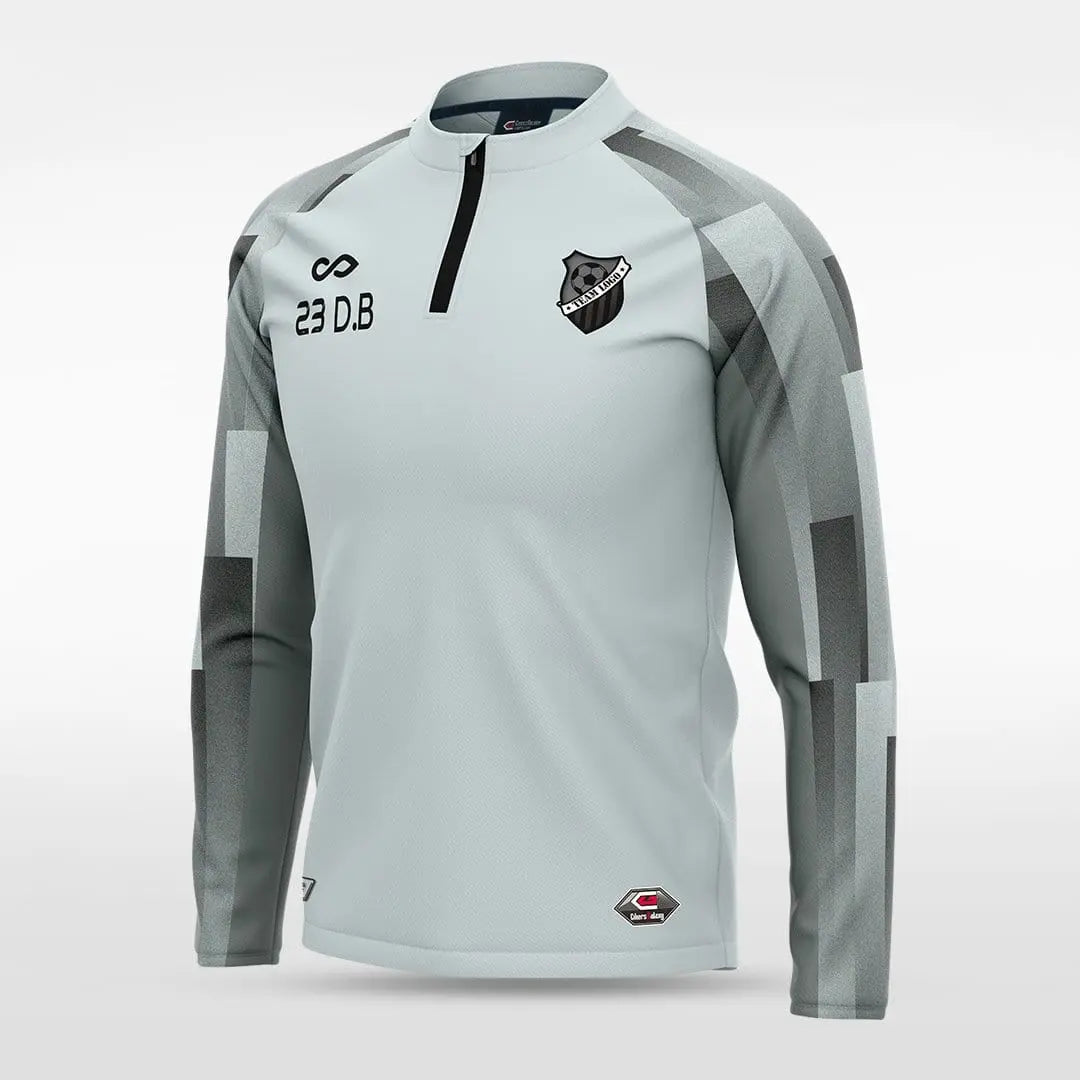 Cikers Sports Jackets Embrace Urban Forest - Customized Men's 1/4 Zip Jacket