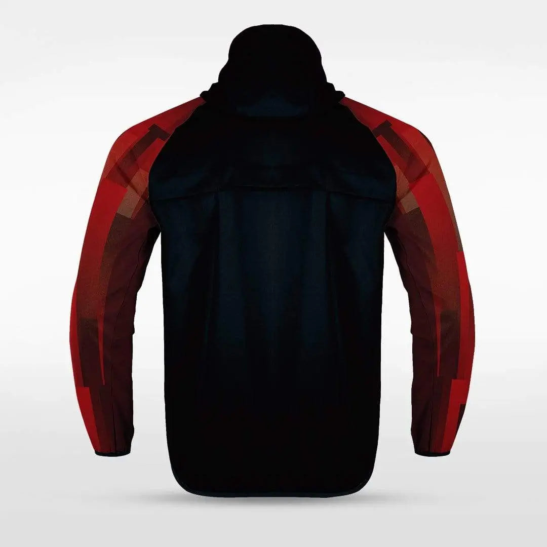 Cikers Sports Jackets Embrace Urban Forest - Customized Men's Sublimated Full-Zip Waterproof