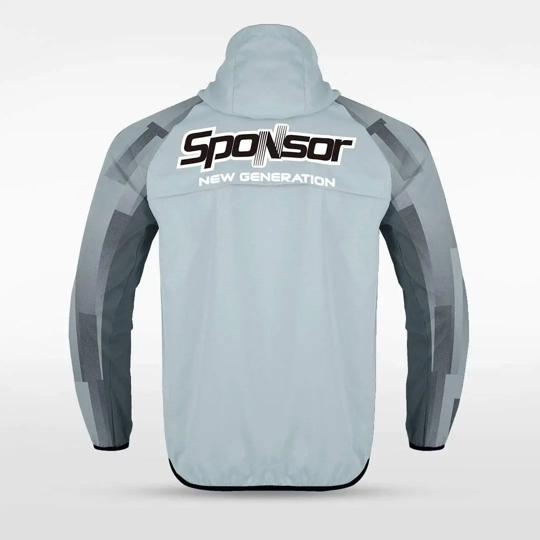 Cikers Sports Jackets Embrace Urban Forest - Customized Men's Sublimated Full-Zip Waterproof