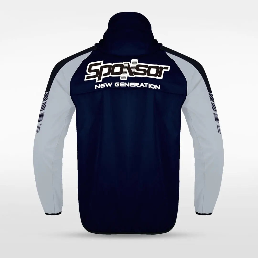 Cikers Sports Jackets Embrace Wind Stopper - Customized Men's Sublimated Full-Zip Waterproof