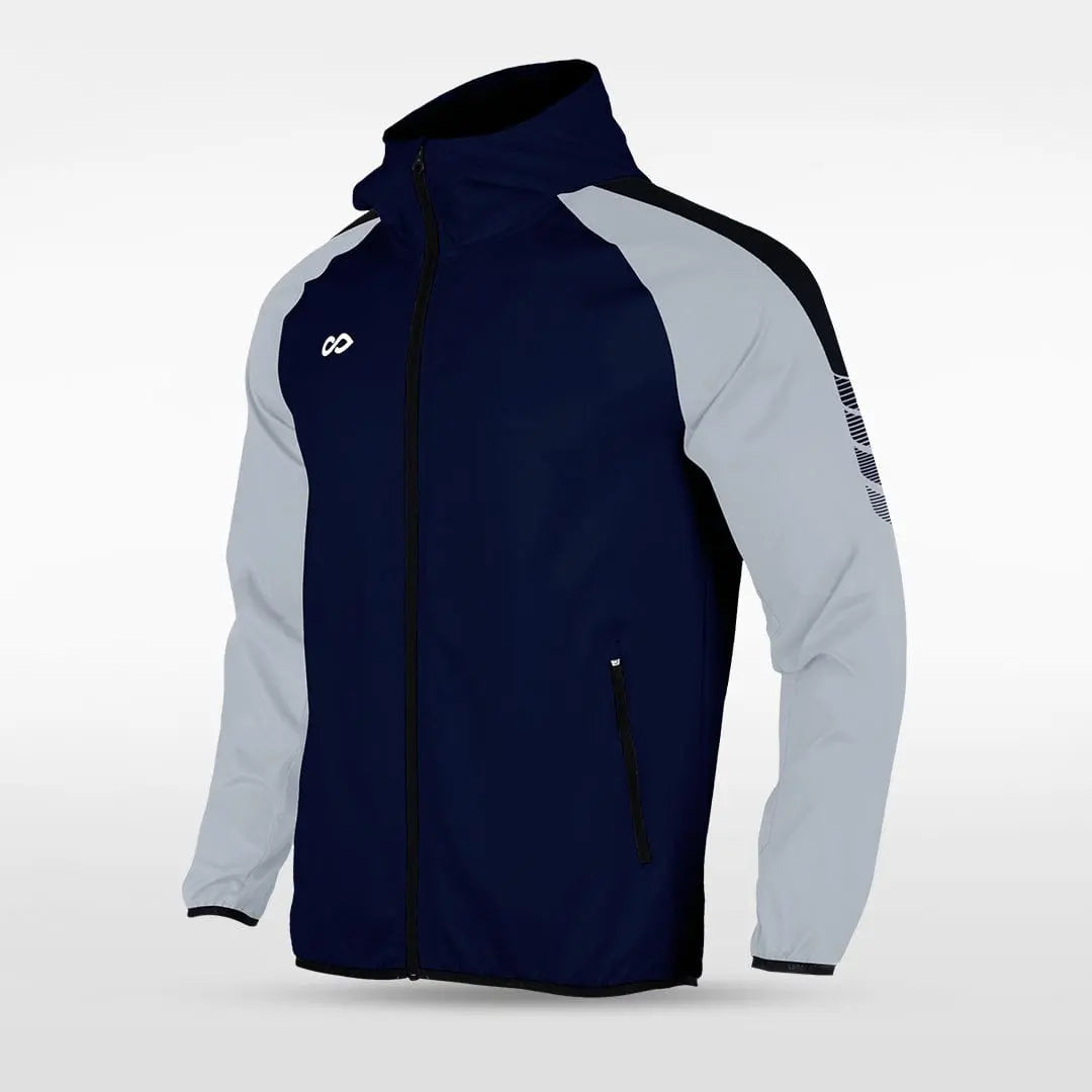 Cikers Sports Jackets Embrace Wind Stopper - Customized Men's Sublimated Full-Zip Waterproof