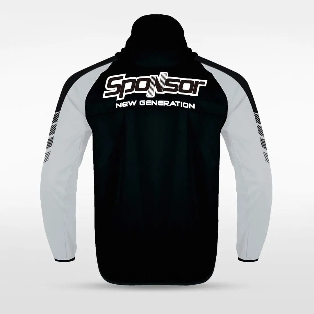 Cikers Sports Jackets Embrace Wind Stopper - Customized Men's Sublimated Full-Zip Waterproof