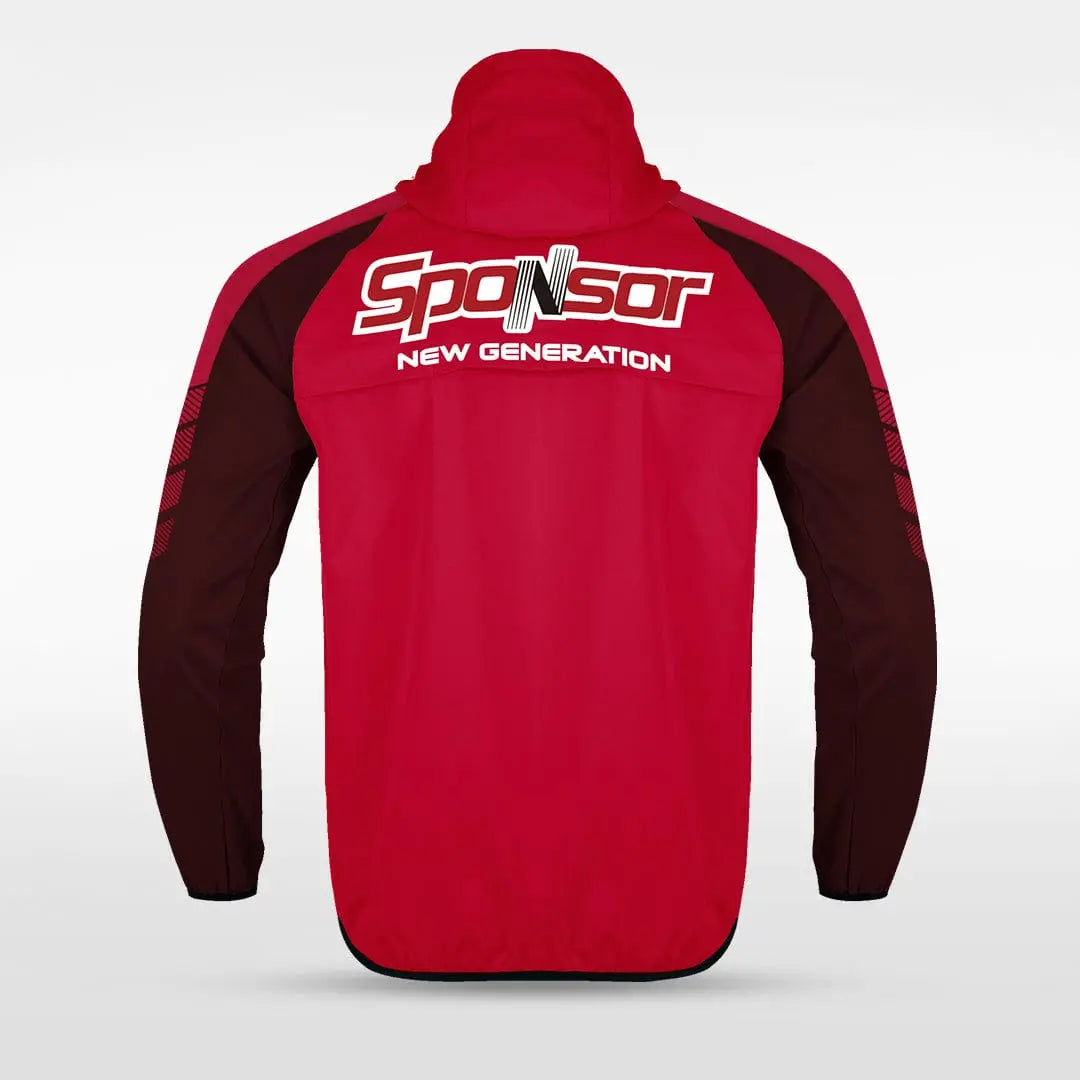 Cikers Sports Jackets Embrace Wind Stopper - Customized Men's Sublimated Full-Zip Waterproof