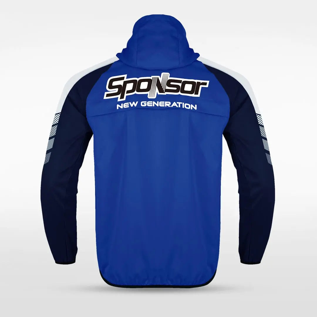 Cikers Sports Jackets Embrace Wind Stopper - Customized Men's Sublimated Full-Zip Waterproof
