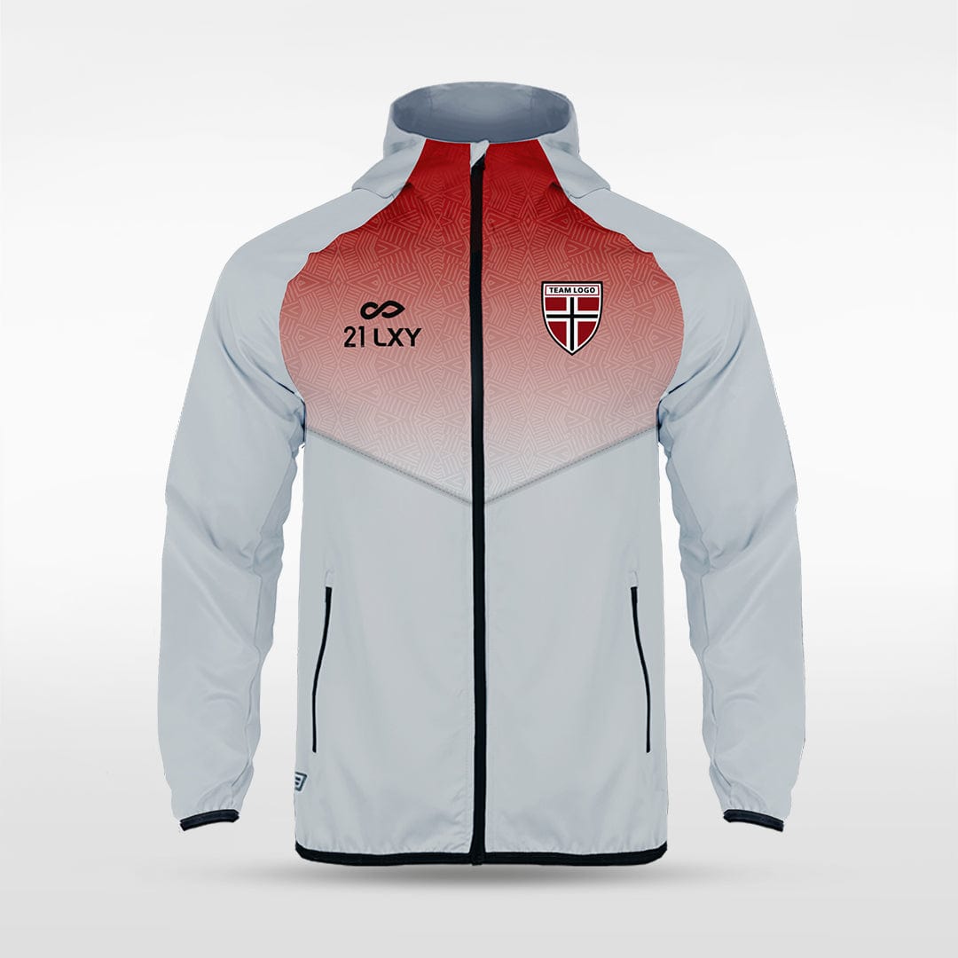 Cikers Sports Jackets Grey / S Historic Maya - Customized Adult Sublimated Full-Zip Waterproof