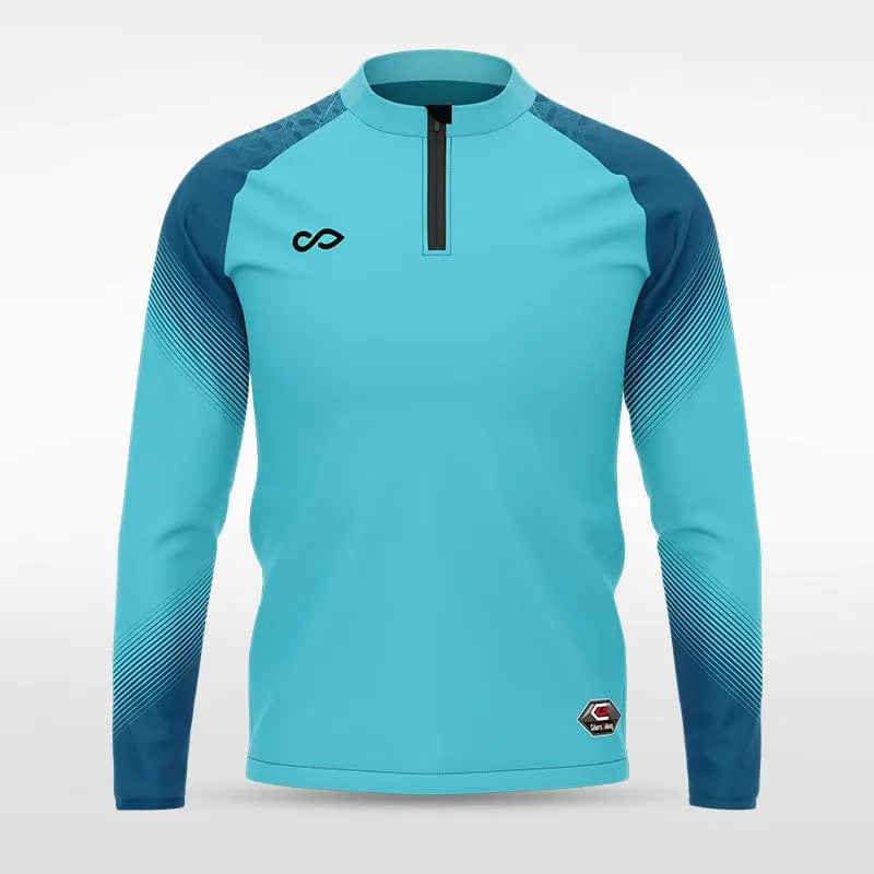 Cikers Sports Jackets Historic Greek - Customized Men's 1/4 Zip Jacket