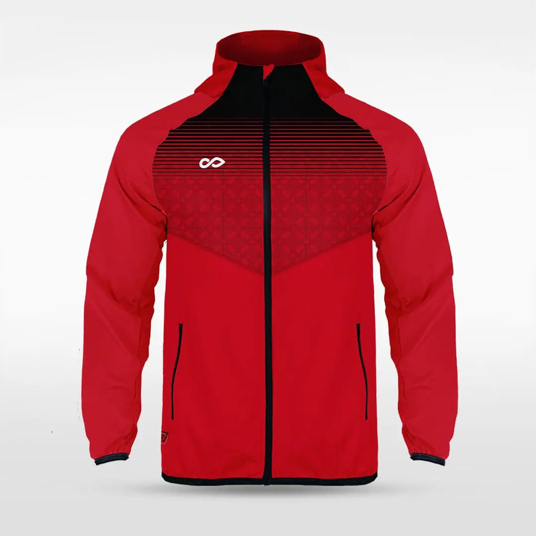 Cikers Sports Jackets Historic Greek - Customized Men's Sublimated Full-Zip Waterproof