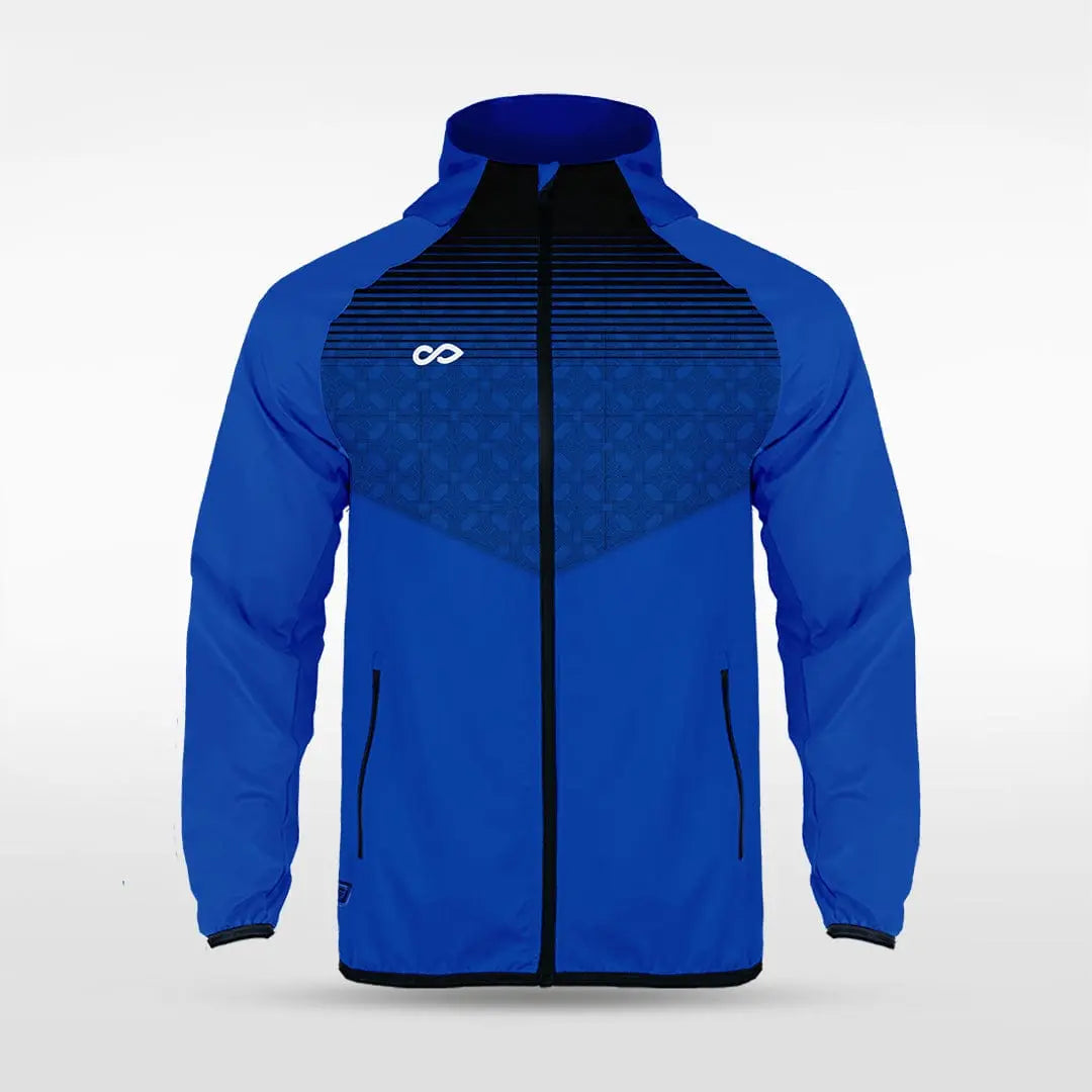 Cikers Sports Jackets Historic Greek - Customized Men's Sublimated Full-Zip Waterproof