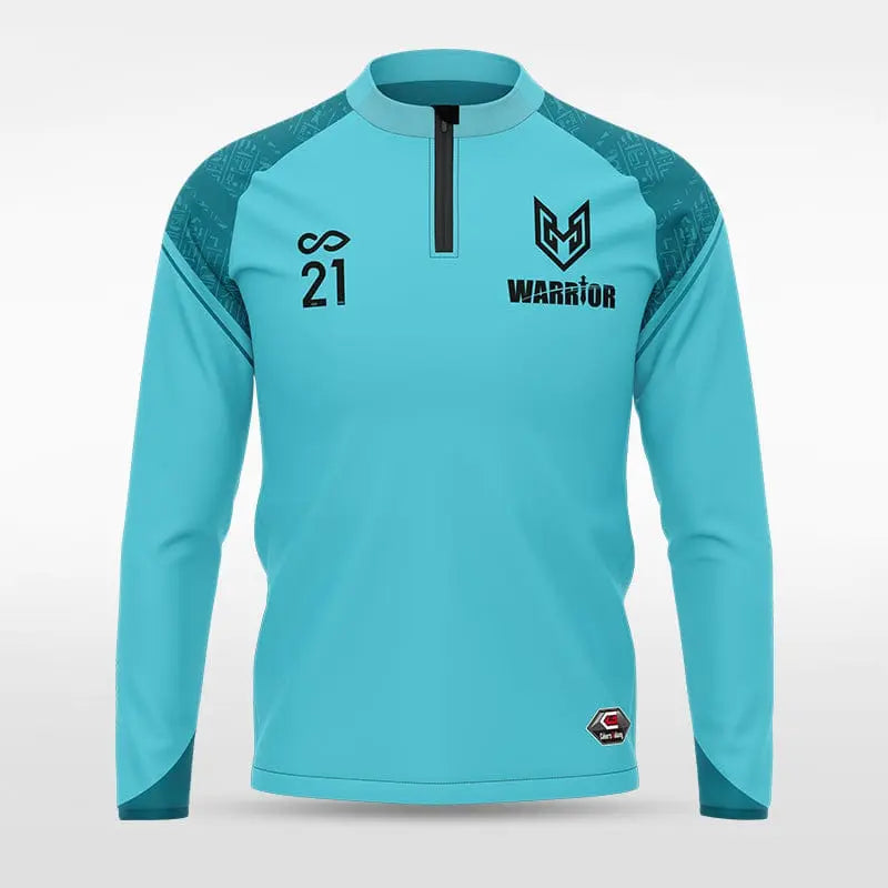 Cikers Sports Jackets Mint / S Historic Egypt - Customized Men's 1/4 Zip Jacket