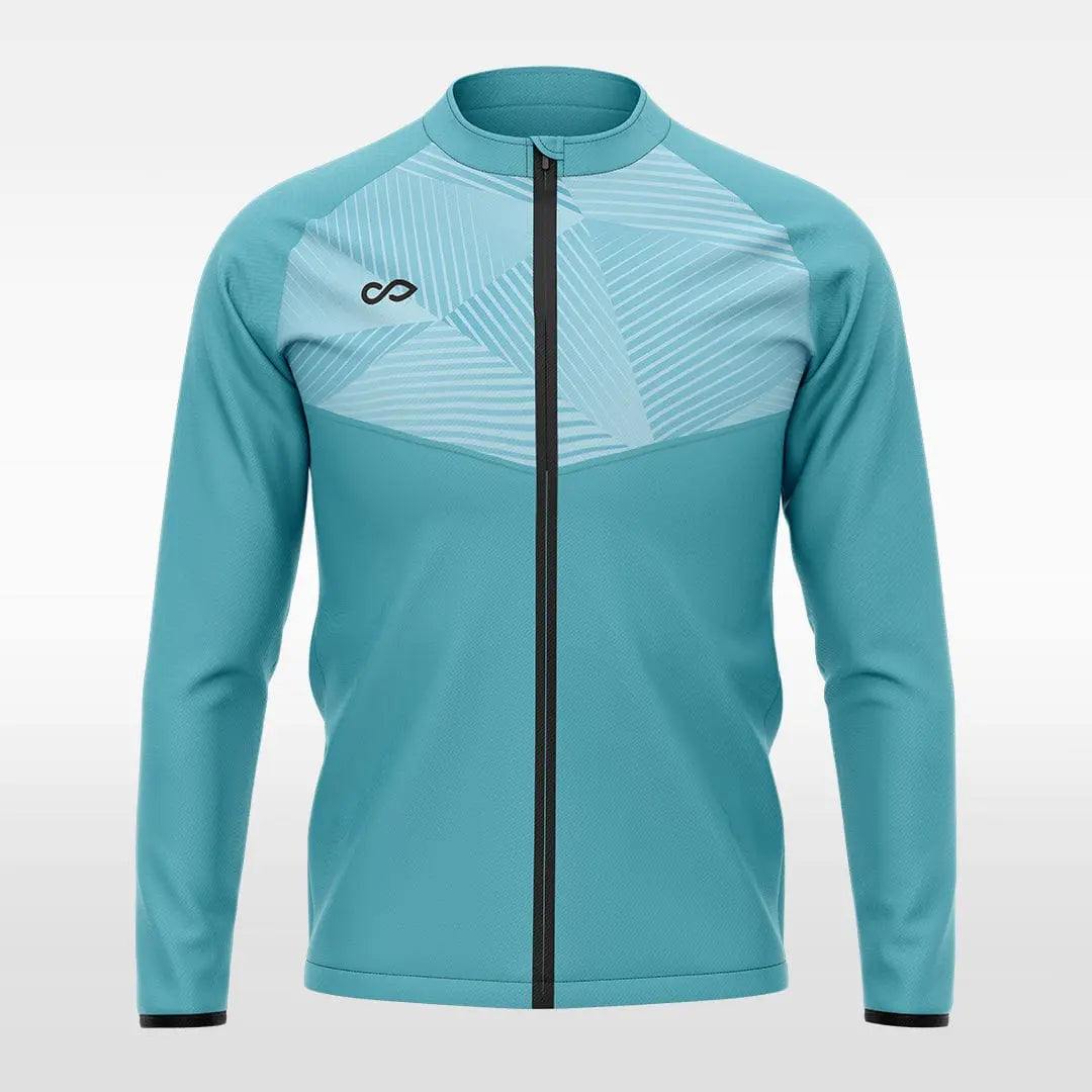 Cikers Sports Jackets Mint / S Poseidon - Customized Men's Sublimated Full-Zip Jacket