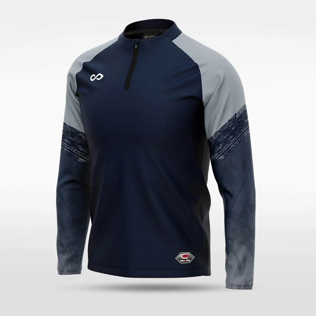 Cikers Sports Jackets Navy / S Embrace Splash - Customized Men's 1/4 Zip Jacket