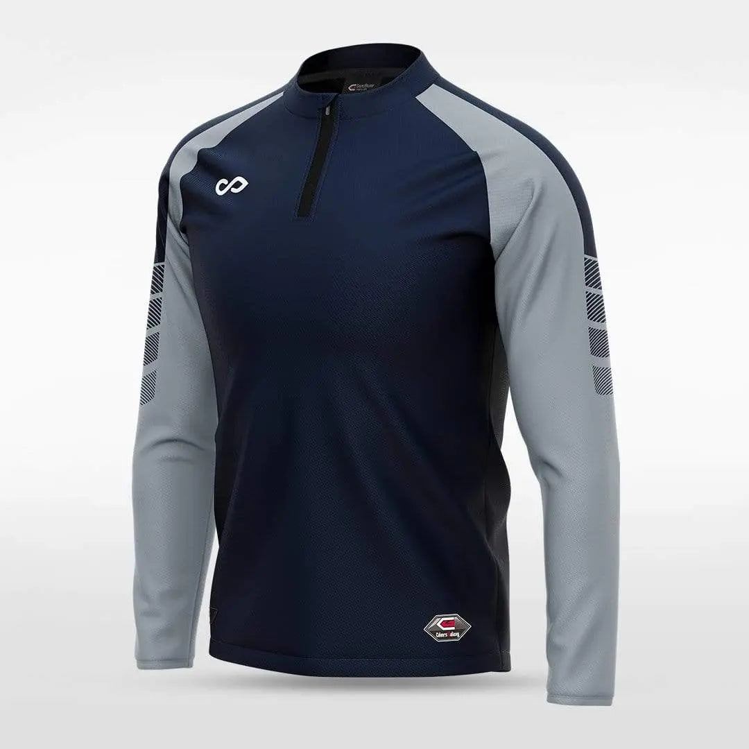 Cikers Sports Jackets Navy / S Embrace Wind Stopper - Customized Men's 1/4 Zip Jacket