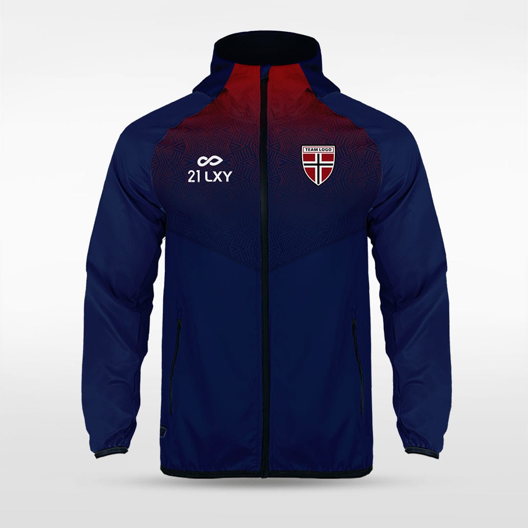 Cikers Sports Jackets Navy / S Historic Maya - Customized Adult Sublimated Full-Zip Waterproof