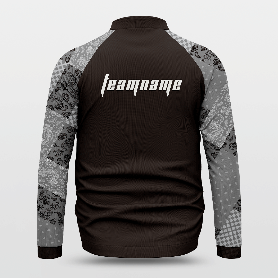 Cikers Sports Jackets Paisley - Customized Stand Collar leisure Jacket