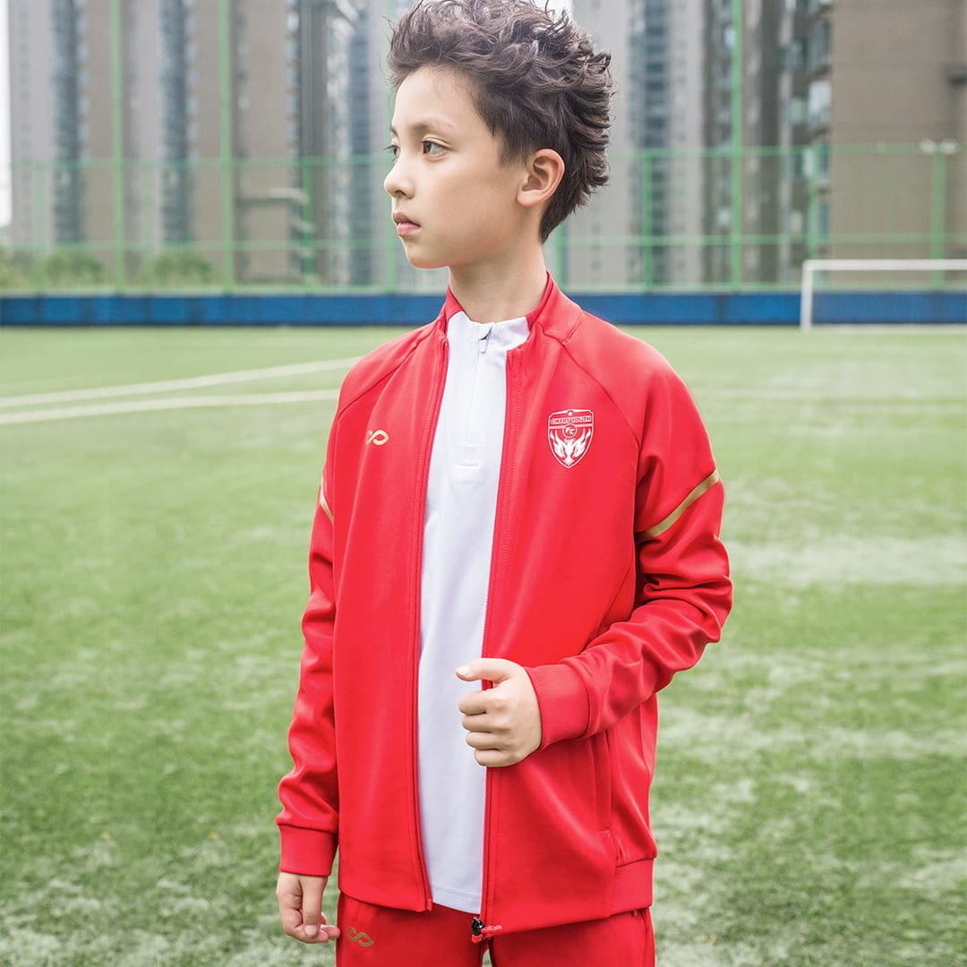 Cikers Sports Jackets Red / 120 Pure - Customized Kids Zipper-Up Jacket