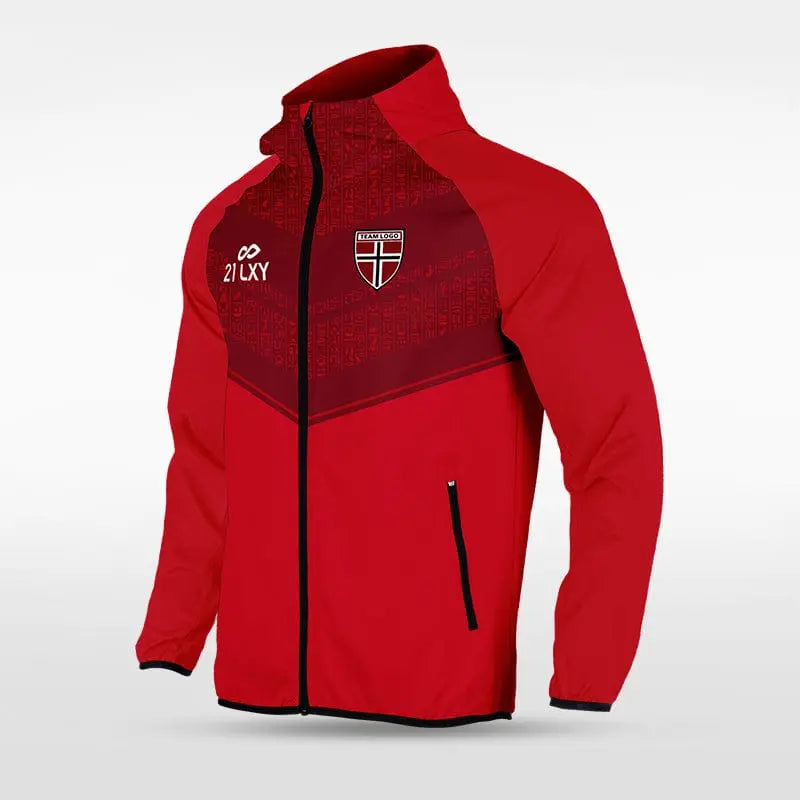Cikers Sports Jackets Red / S Historic Egypt - Customized Men's Sublimated Full-Zip Waterproof