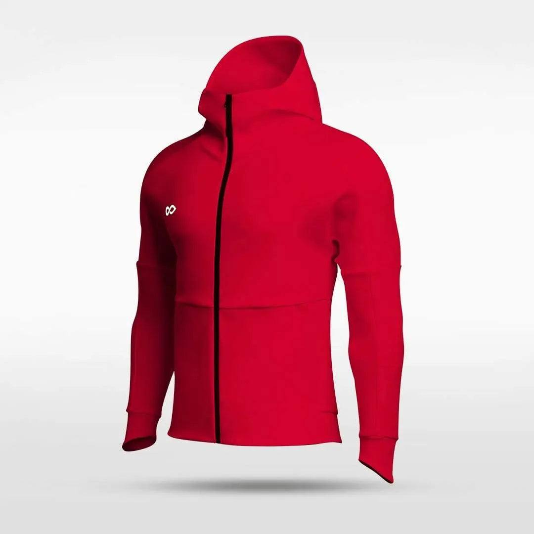 Cikers Sports Jackets Red / S Windrunner - Customized Full-Zip Jacket with Hoodie