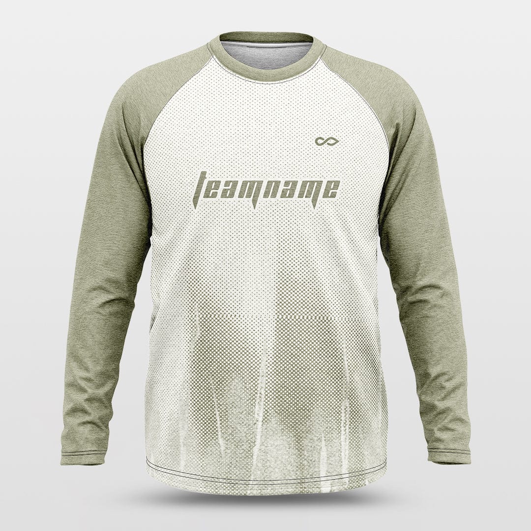 Cikers Sports Jackets White / S Crack - Customized Baggy Long Sleeve Shooting Jersey