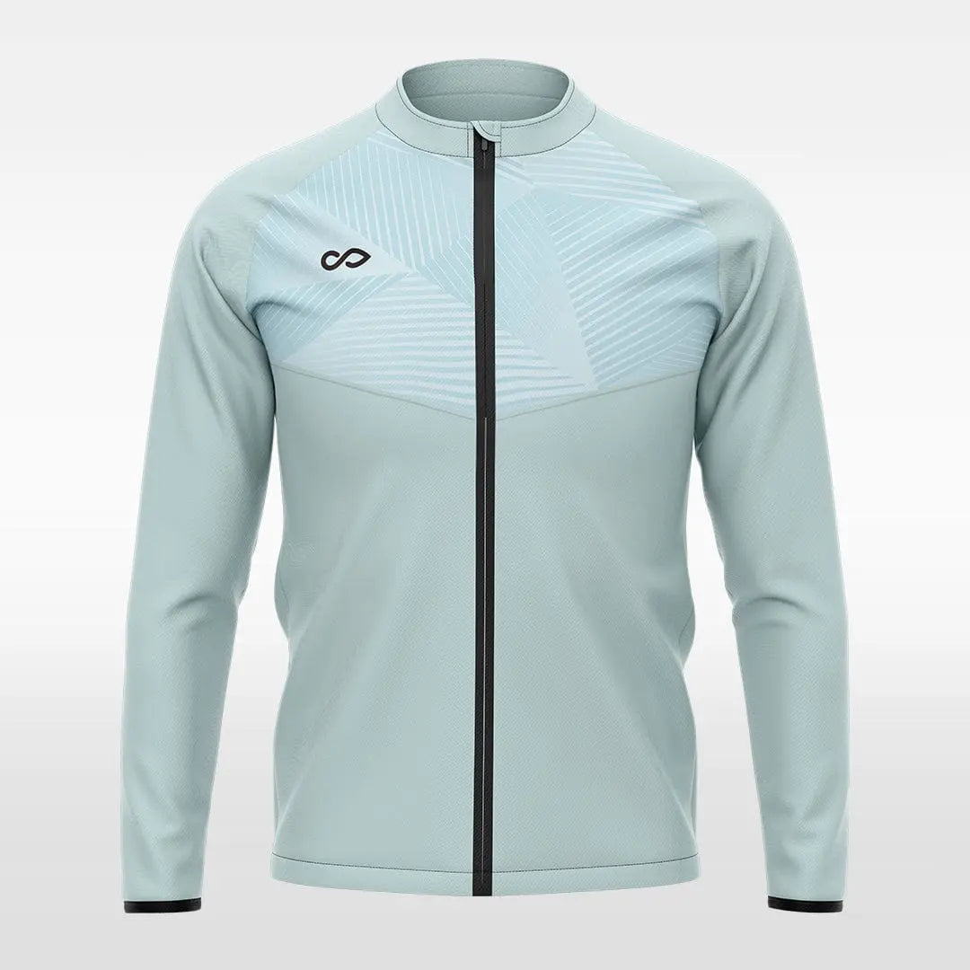 Cikers Sports Jackets White / S Poseidon - Customized Men's Sublimated Full-Zip Jacket