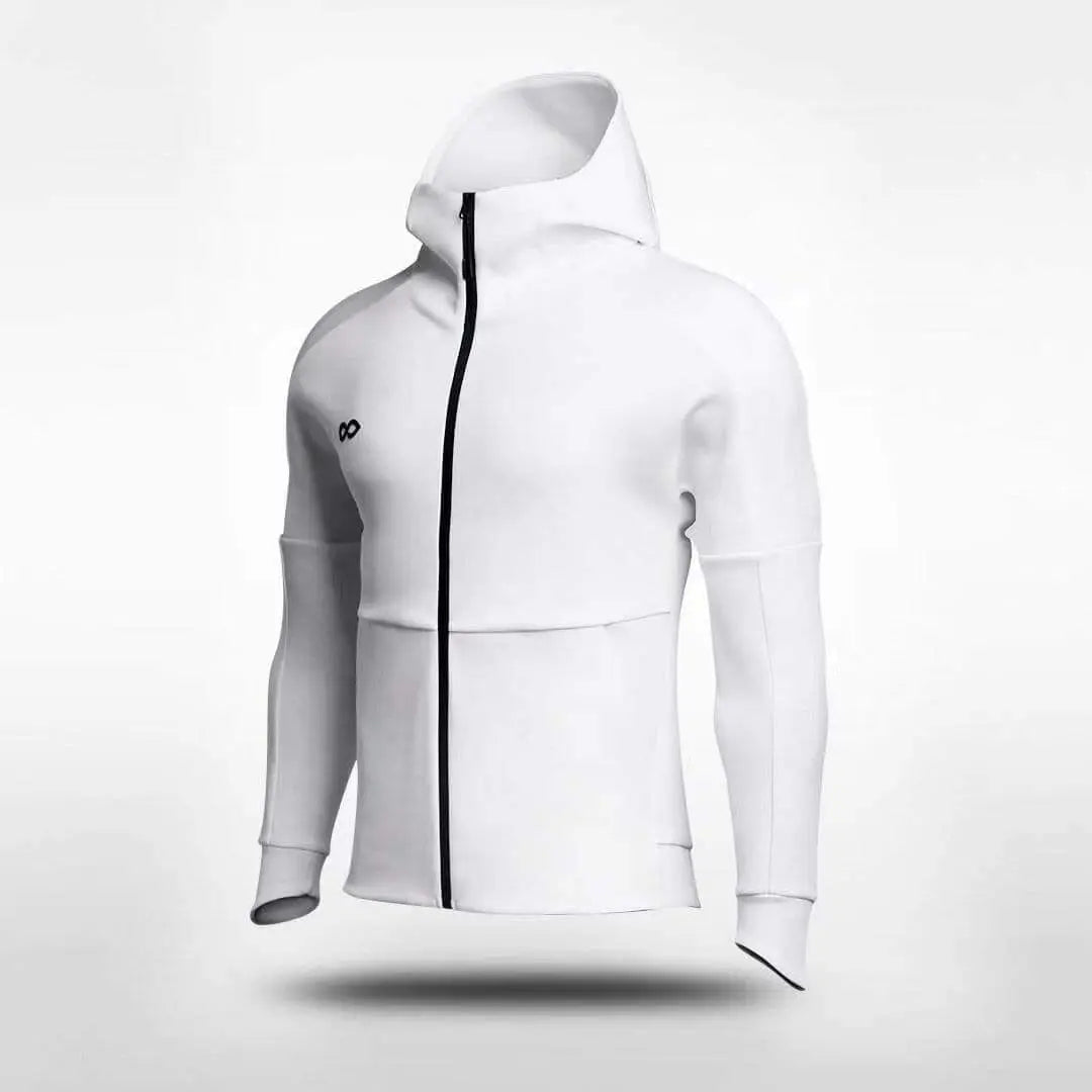 Cikers Sports Jackets White / S Windrunner - Customized Full-Zip Jacket with Hoodie