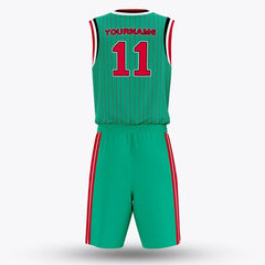 Cikers Sports Left Auto - Customized Sublimated Basketball Set