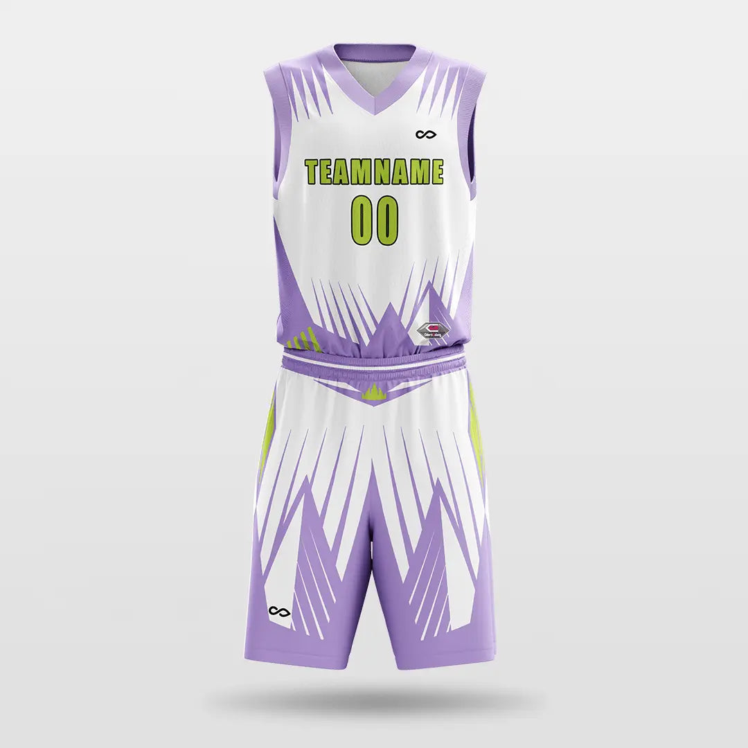 Cikers Sports Light Purple / S Thorns - Customized Sublimated Basketball Set