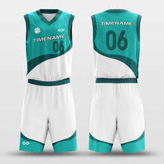 Cikers Sports Lotus - Customized Sublimated Basketball Set