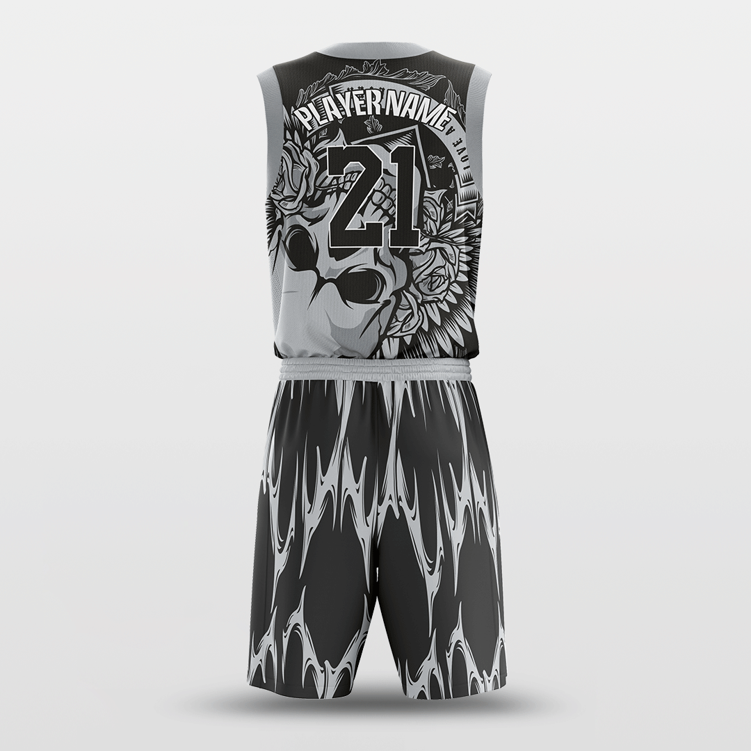 Cikers Sports Love and Death - Customized Sublimated Basketball Set