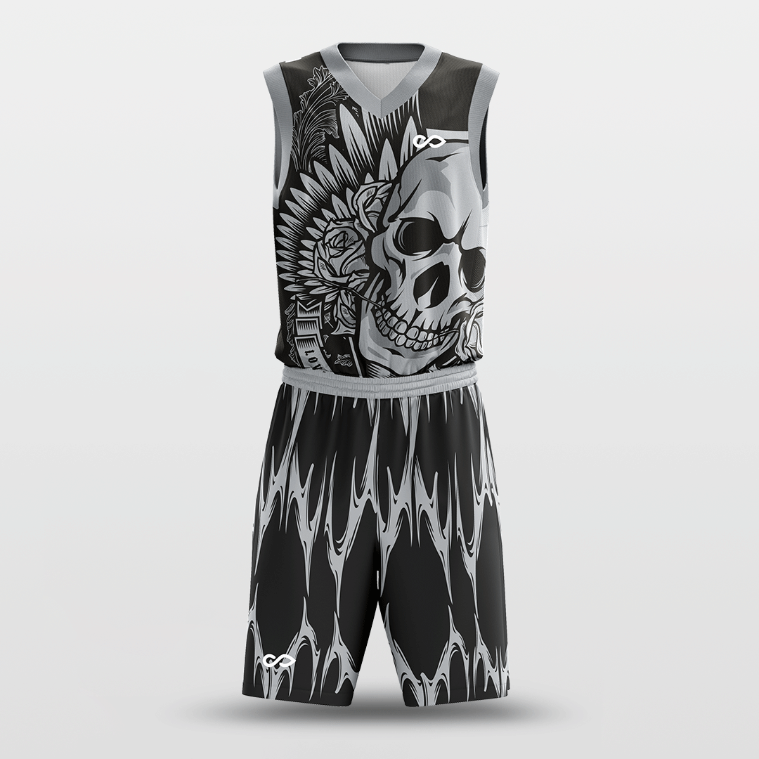 Cikers Sports Love and Death - Customized Sublimated Basketball Set