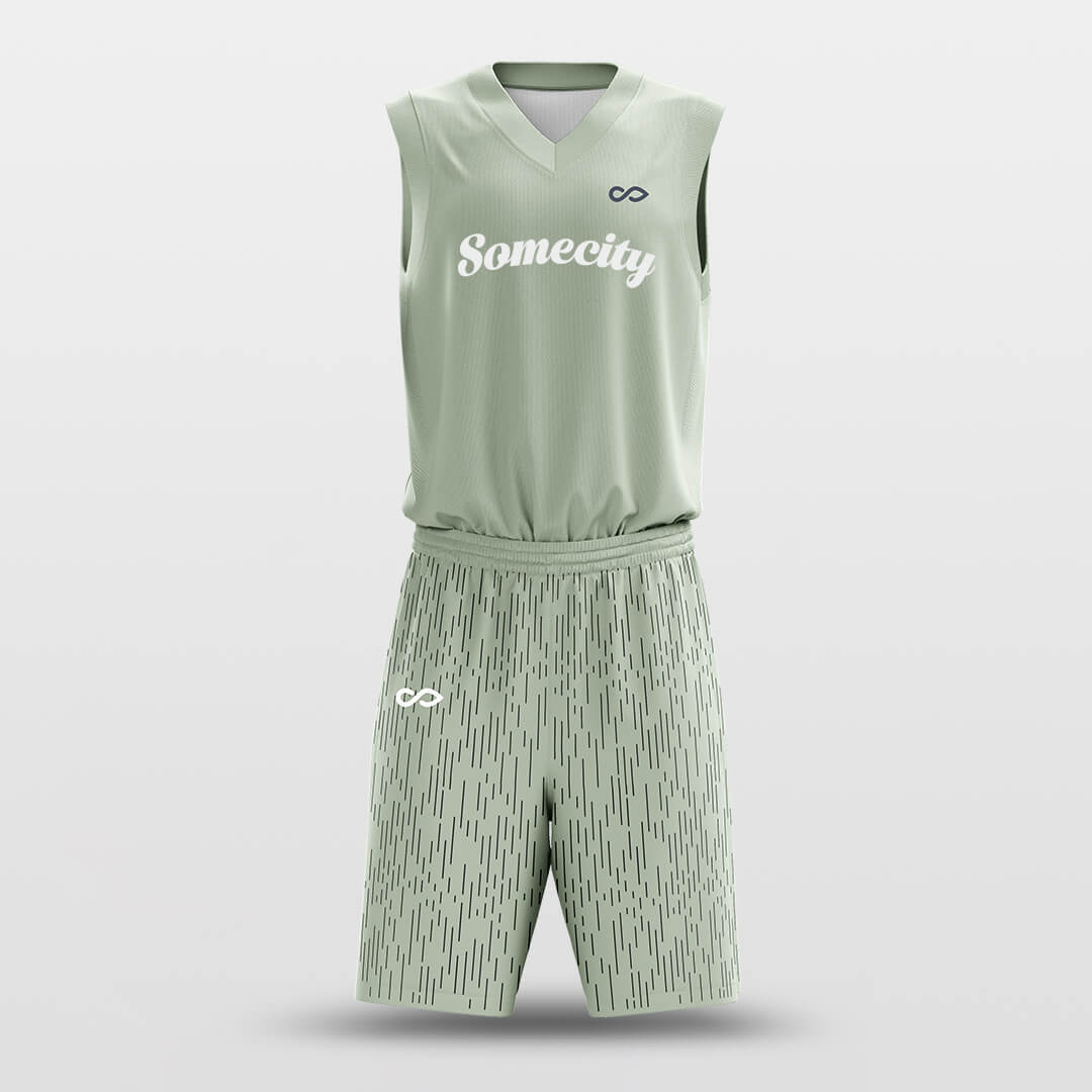 Cikers Sports Matcha / S Sword Rain - Custom Sublimated Basketball Jersey Set