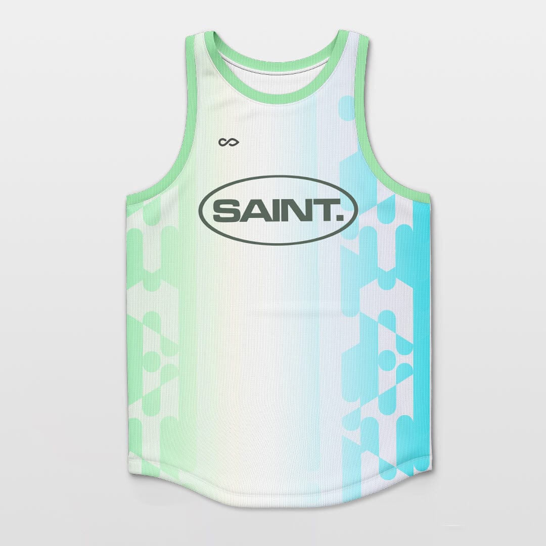 Cikers Sports Mint Green / S Tunnel - Customized Basketball Jersey