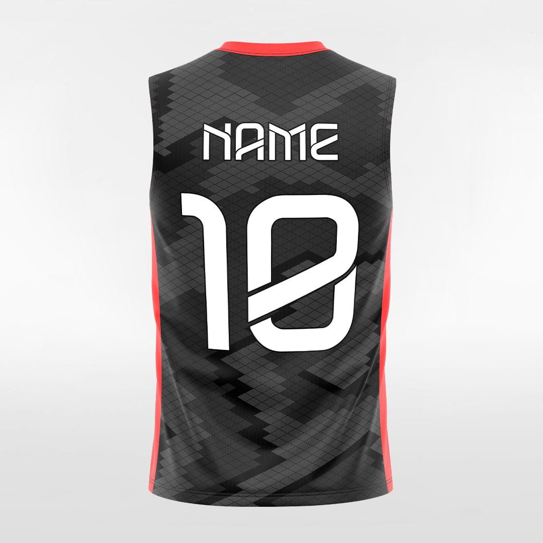 Cikers Sports Mosaic Camouflage - Customized Men's Sublimated Sleeveless Soccer Jersey