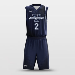 Cikers Sports Navy Blue / S Pigment - Customized Sublimated Basketball Uniform Set