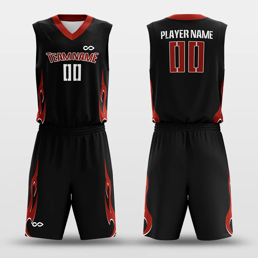 Cikers Sports Ninja - Customized Sublimated Basketball Set