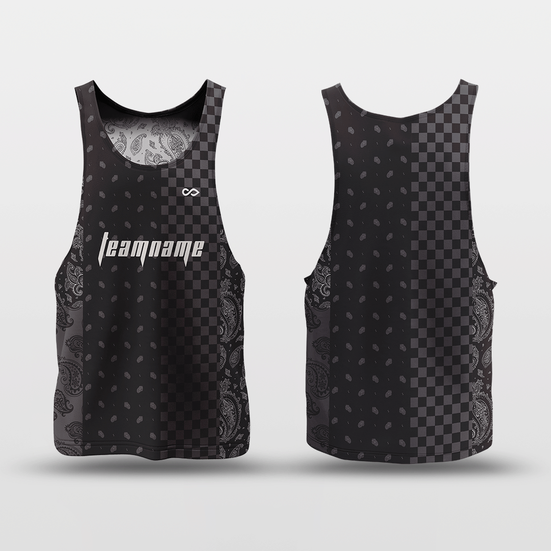 Cikers Sports Paisley - Customized Reversible Quick Dry Basketball Jersey