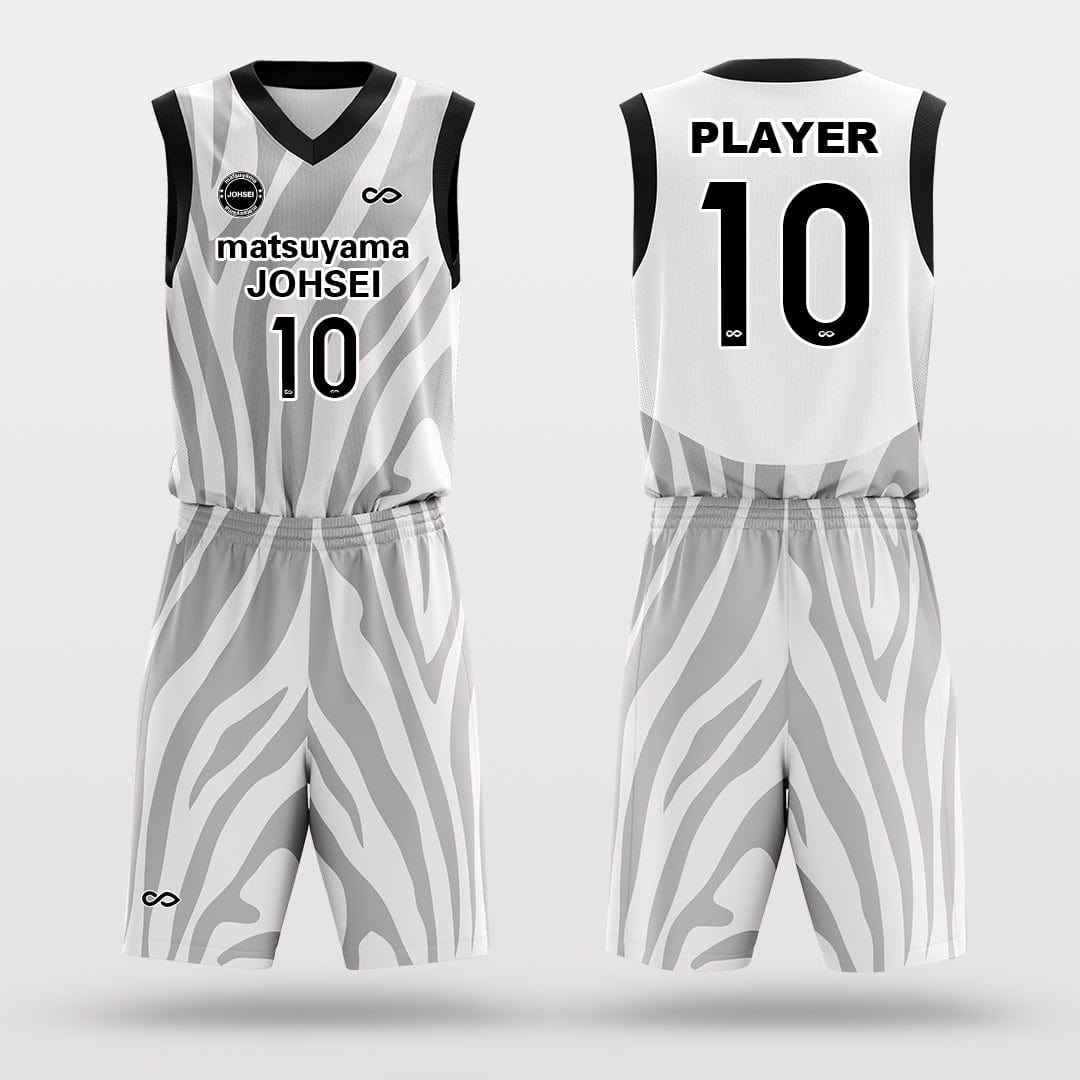 Cikers Sports Panda - Customized Sublimated Basketball Set
