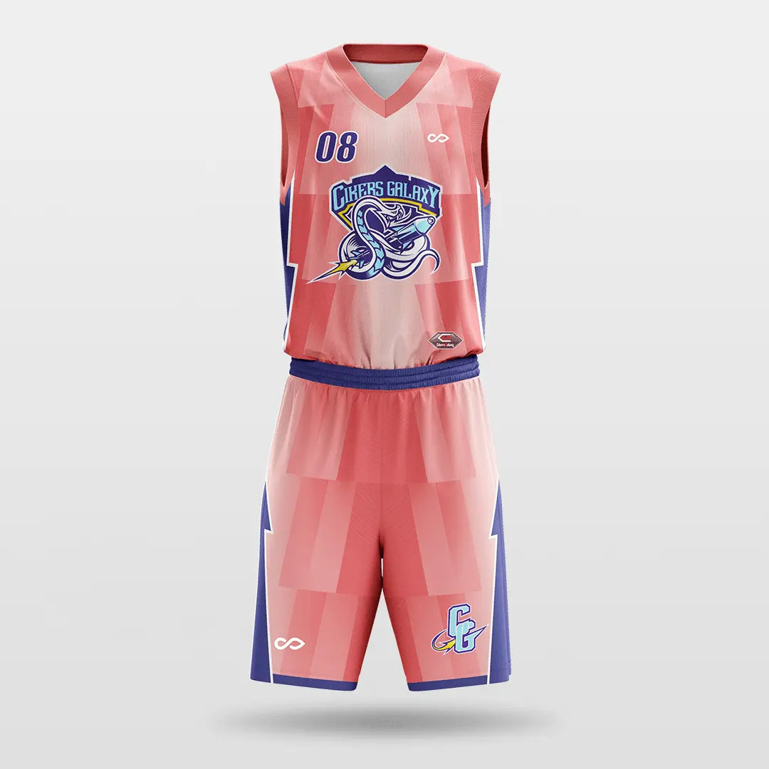Cikers Sports Pink / S Oasis - Customized Sublimated Basketball Set