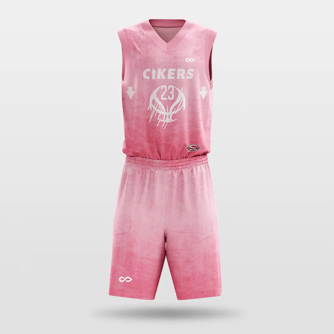 Cikers Sports Pink / S Underdog - Customized Sublimated Basketball Set