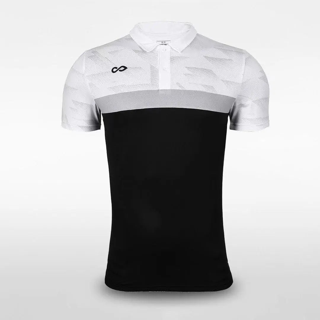 Cikers Sports polo Black / S Accelerate - Men's Sublimated Polo