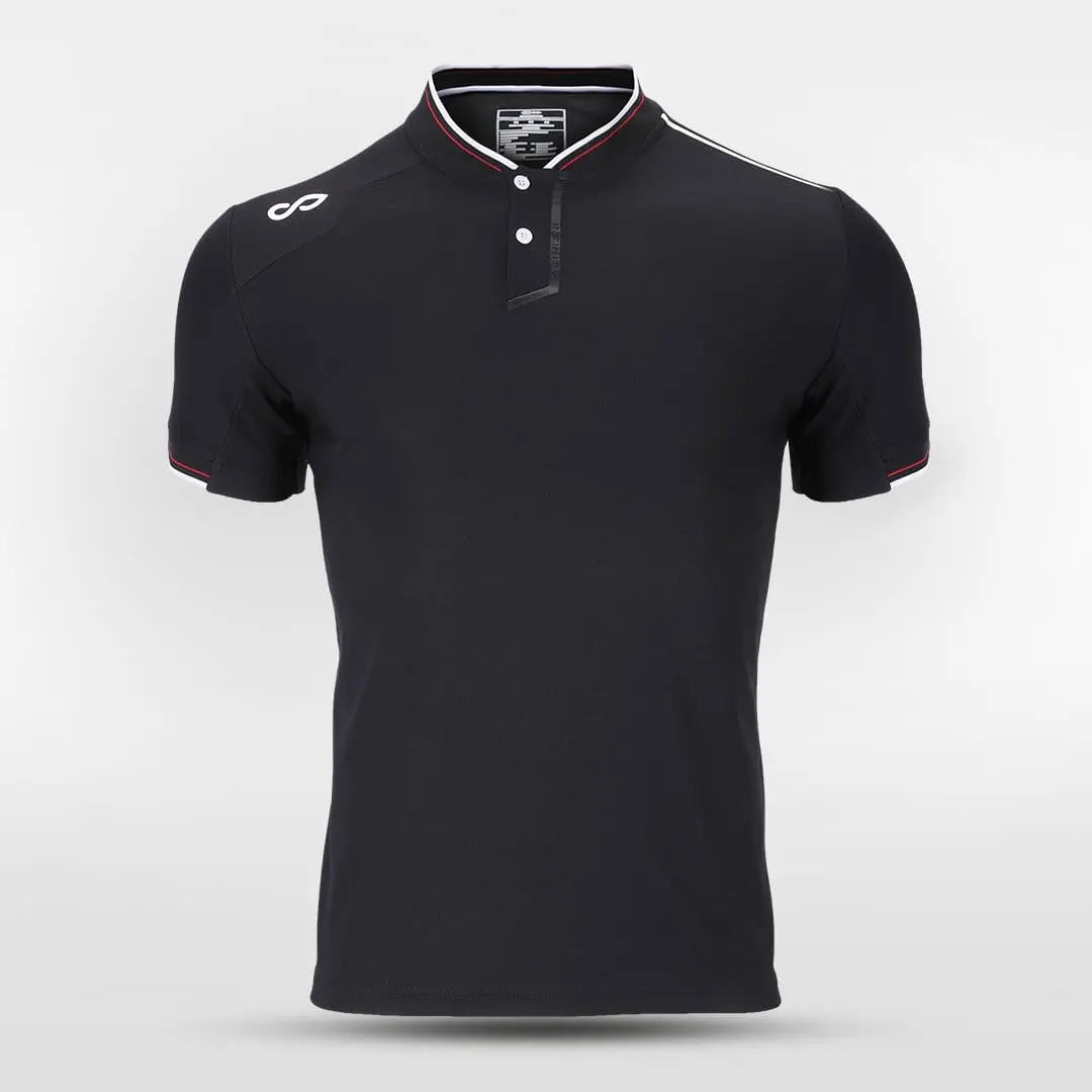 Cikers Sports polo Black / S Adult Stand Collar Polo Shirt Pro