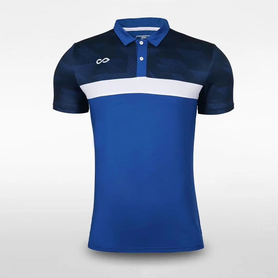 Cikers Sports polo Blue / S Accelerate - Men's Sublimated Polo