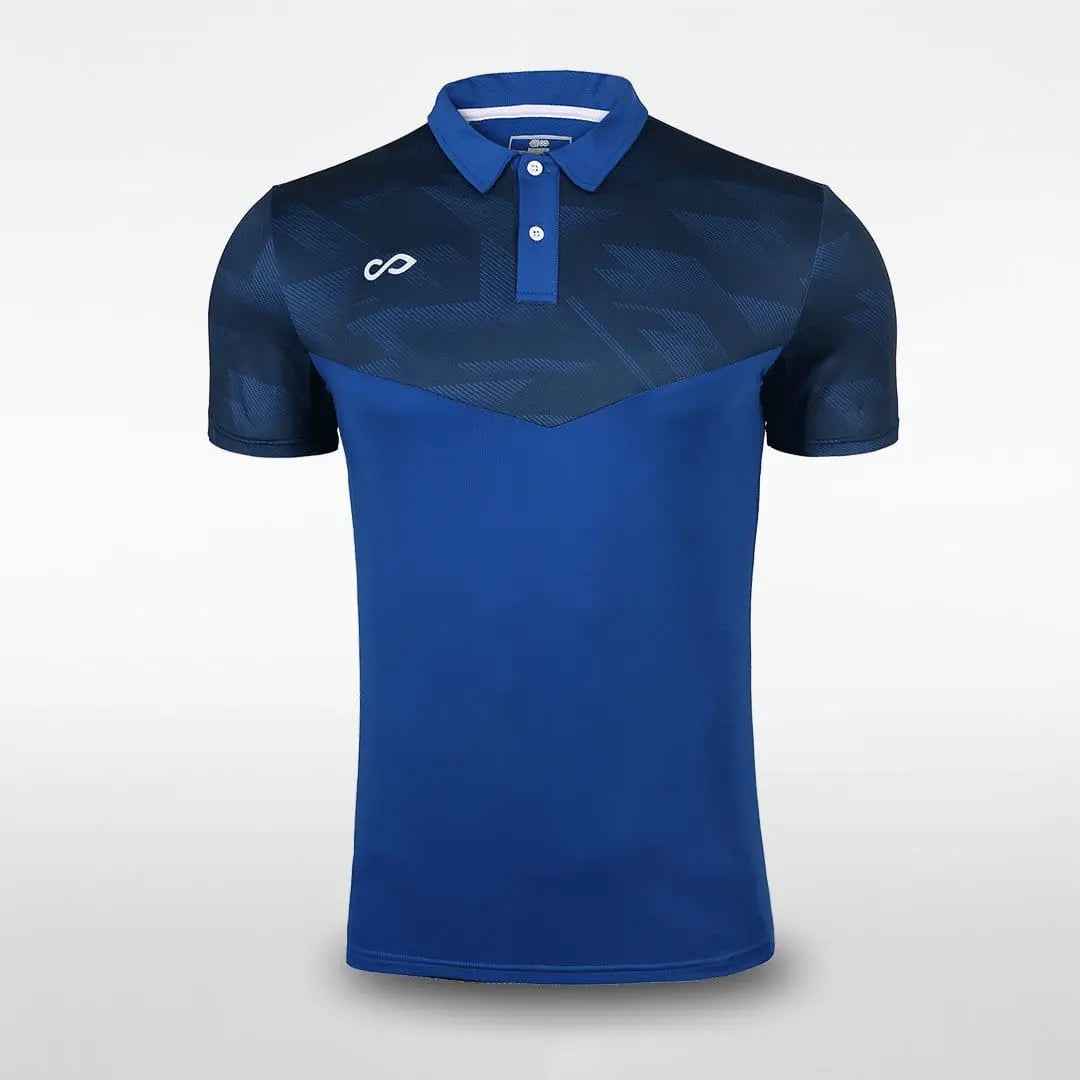 Cikers Sports polo Blue / S Attack - Men's Sublimated Polo