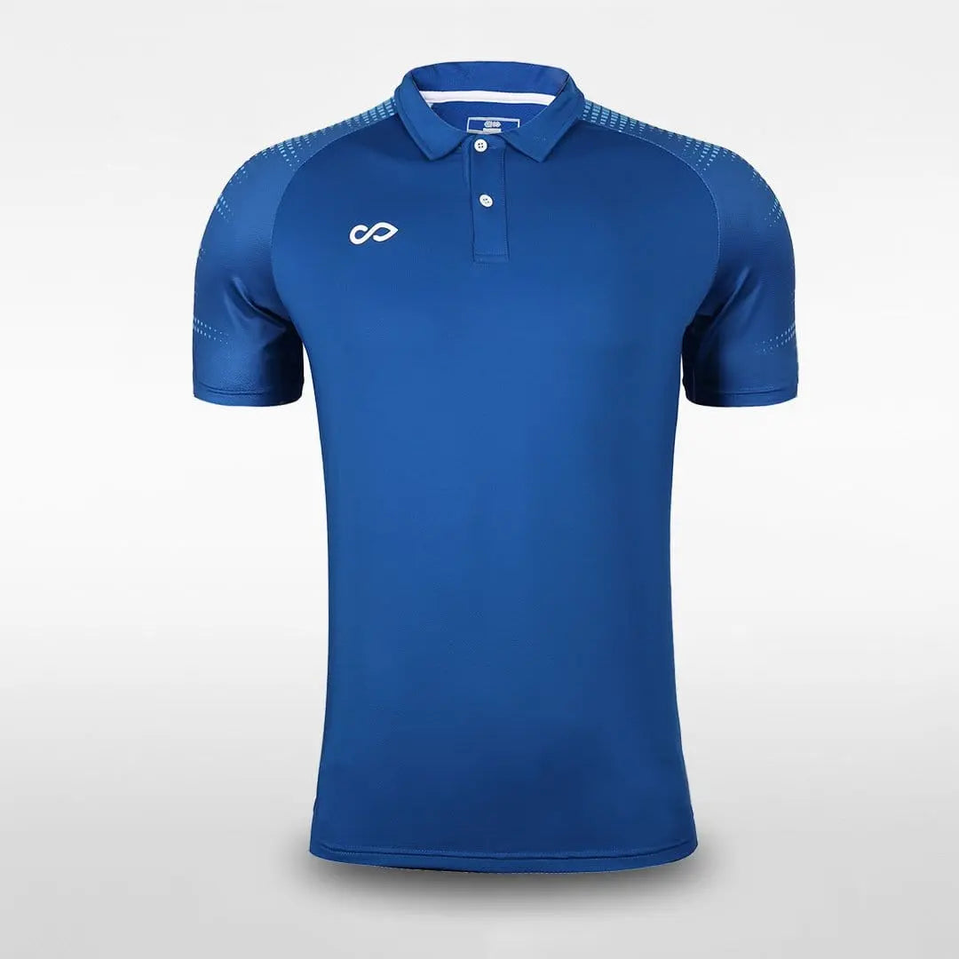 Cikers Sports polo Blue / S Sky - Men's Sublimated Polo