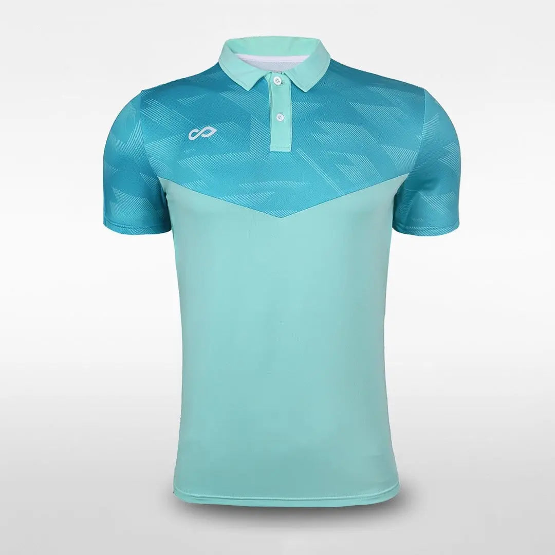 Cikers Sports polo Green / S Attack - Men's Sublimated Polo