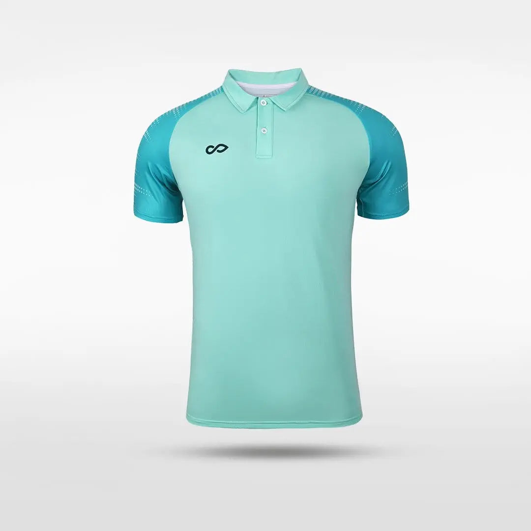 Cikers Sports polo Green / XXXS Star - Kid's Sublimated Polo