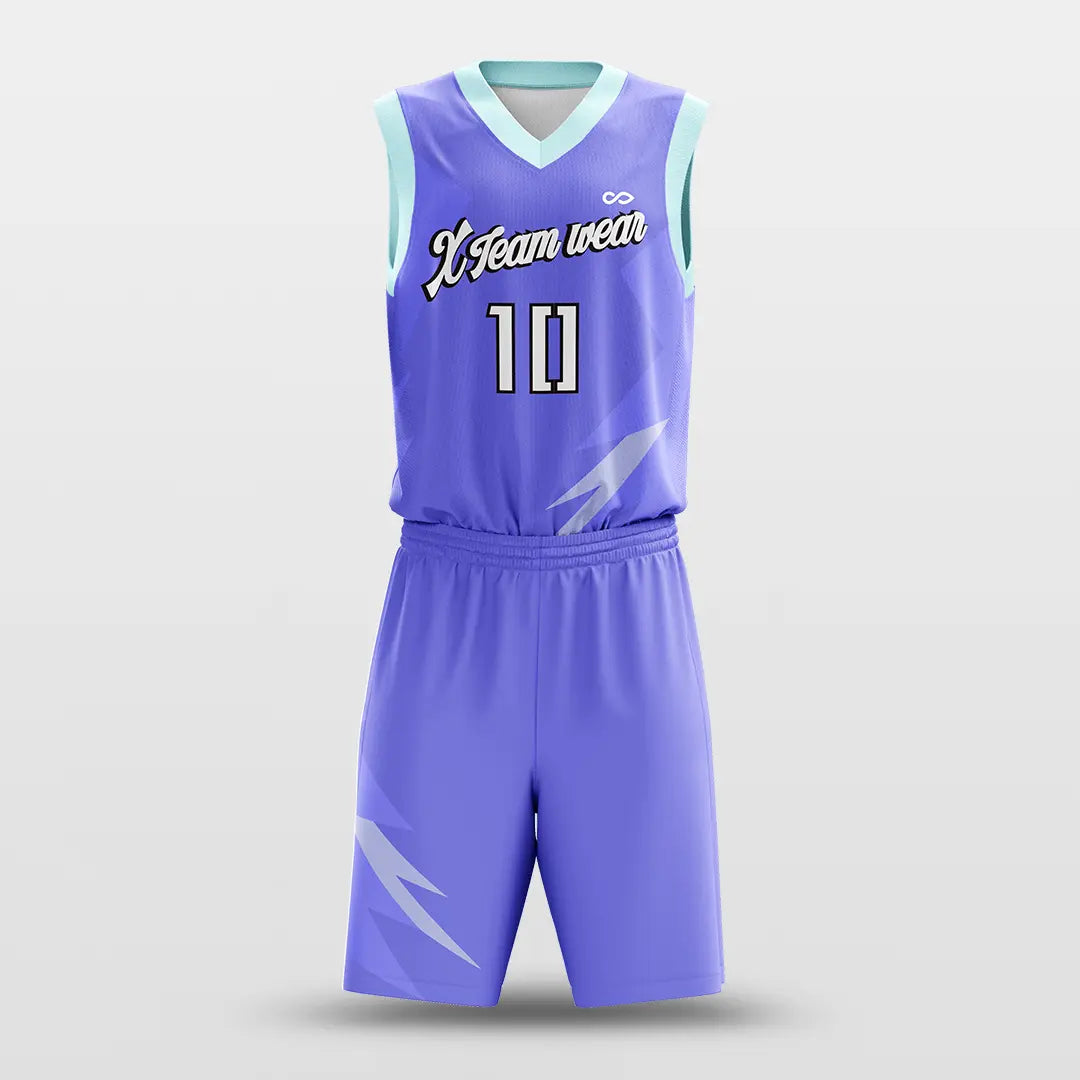 Cikers Sports PURPLE / S CLASSIC2 - Customized Sublimated Basketball Set