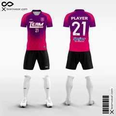 Cikers Sports Purple / S Continent - Men's Sublimated Football Kit